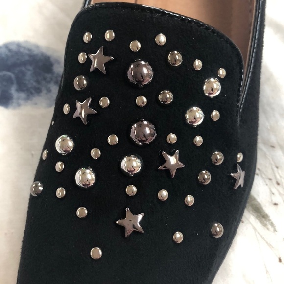 Black Flats studded size 6.5 Brand New no box - Picture 3 of 4
